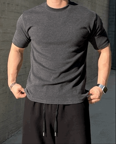 春冬季 內搭神器 刷毛保暖素面短袖T恤