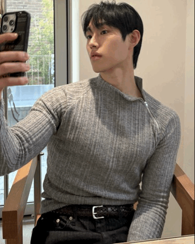 顯壯肌肉款 斜拉鍊 刷毛加絨長袖