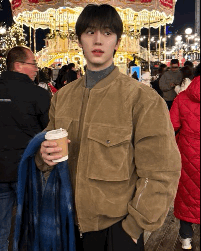 3D層次肩線 四盎司高級磨砂麂皮外套