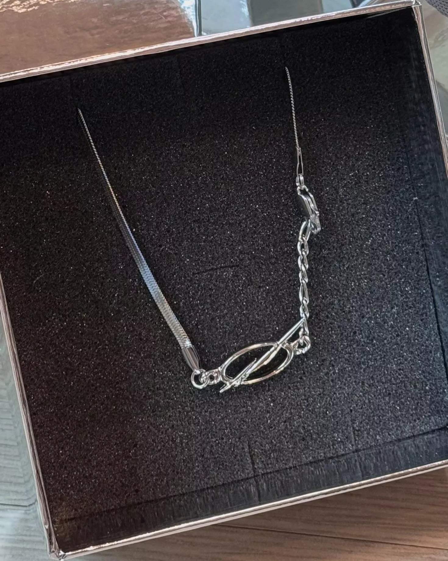 期間限定加購｜51% Chain LOGO項鍊 (粗/細)