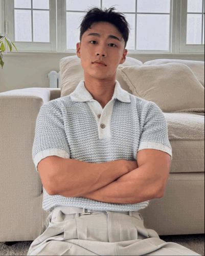 𝘽𝙀𝙎𝙏.ᐟ.ᐟ濟州漫遊 羅紋編織POLO衫