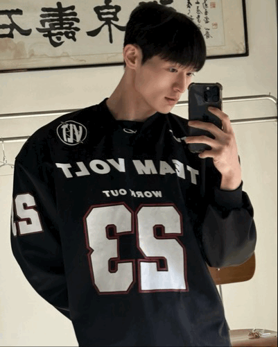 23號健體男友 WORK OUT美式橄欖球衣