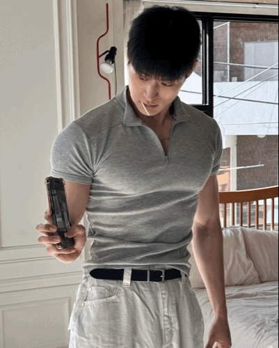 顯壯肌肉款 馬鞍肩 彈性半拉鍊衫3.0