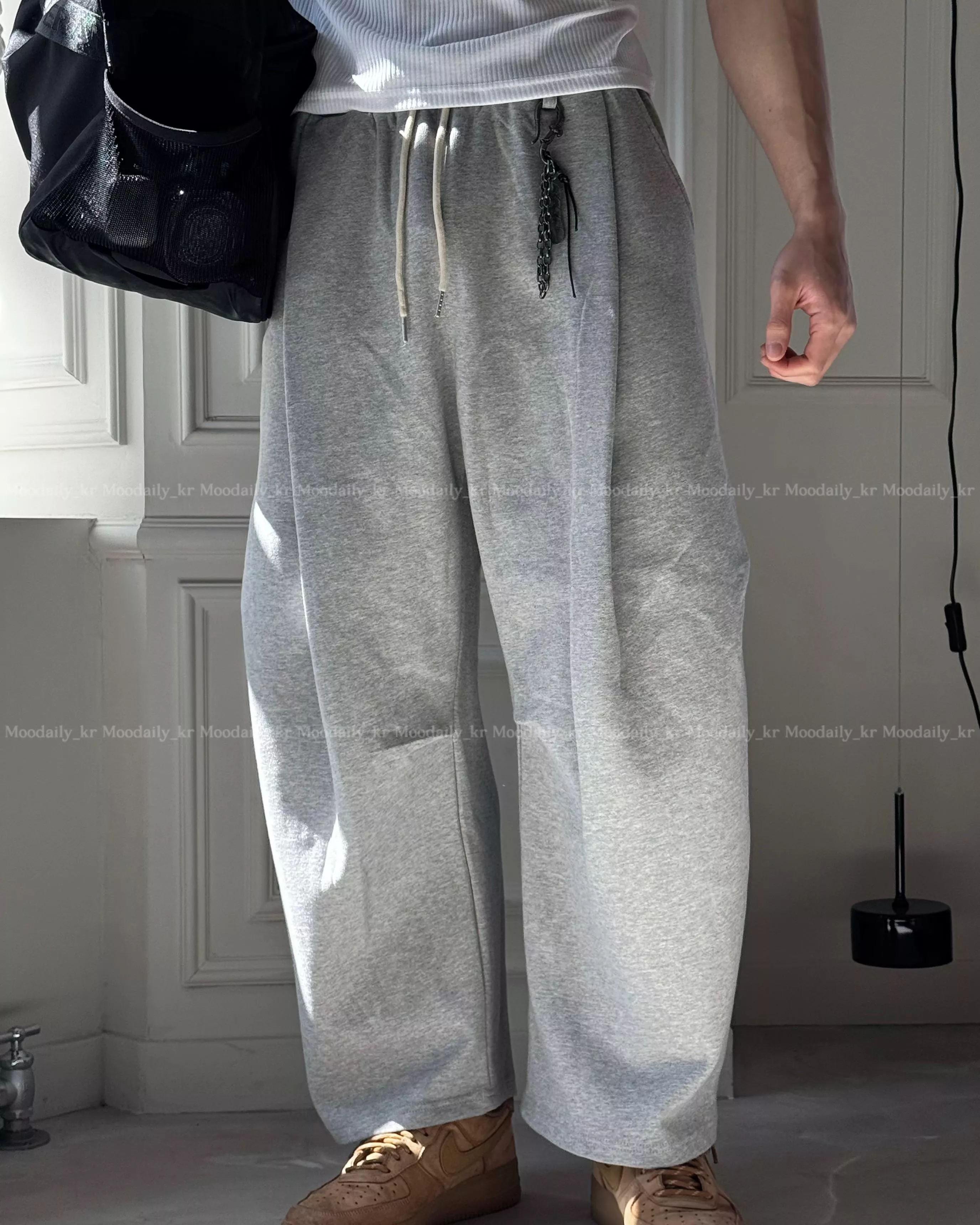 動態打褶 小D鉤 四季 親膚高磅棉褲