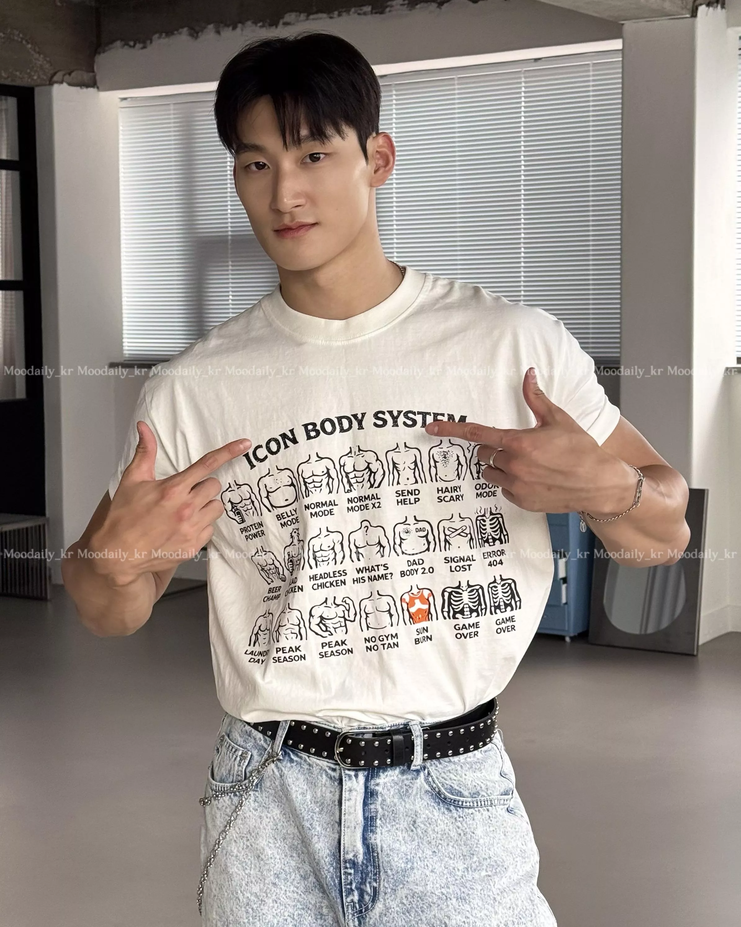BODY 身材體態 肌肉圖鑑 高磅短袖T恤