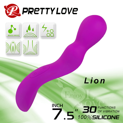 【破盤價】派蒂菈．Lion 輕熟女-30段變頻充電式防水究極AV棒#511815