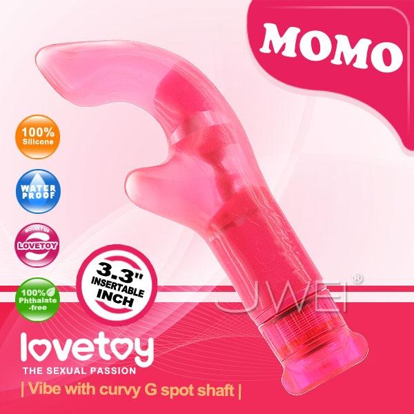 【破盤價】lovetoy．MOMO 茉莉公主 多功能G點震動防水軟膠按摩棒