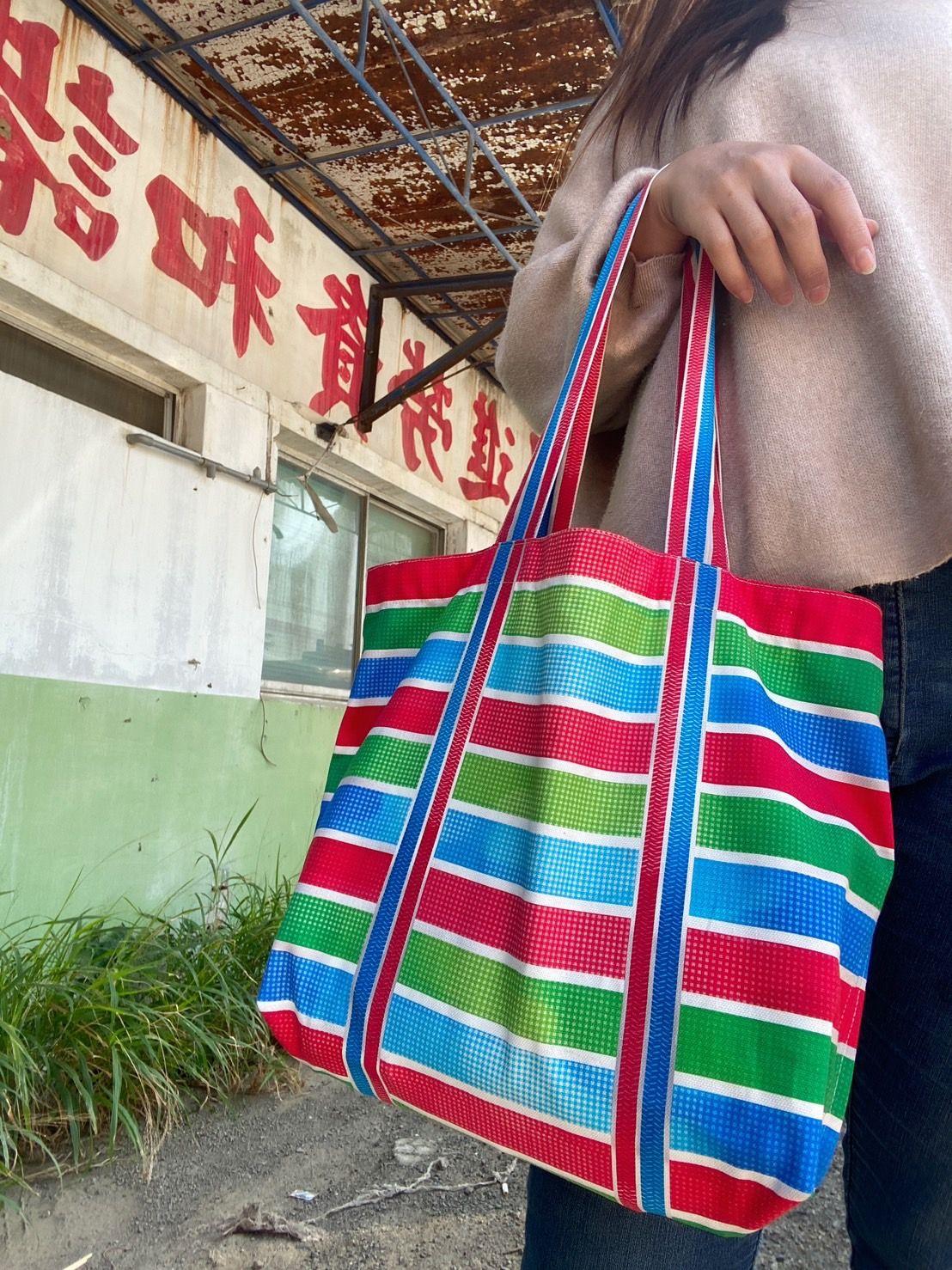 布感台灣LV茄芷袋｜A4提袋
