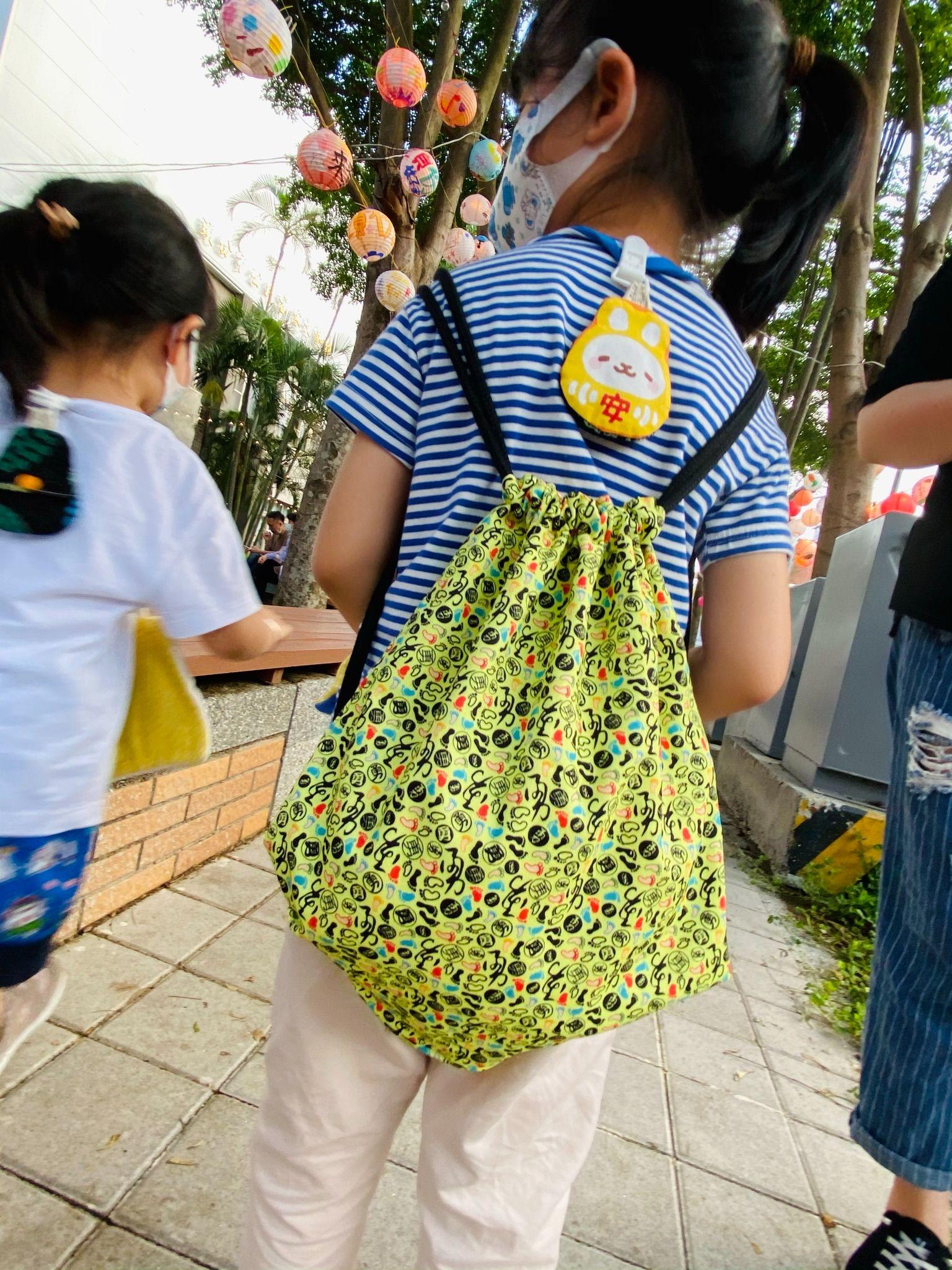 白沙屯勇腳束口後背包