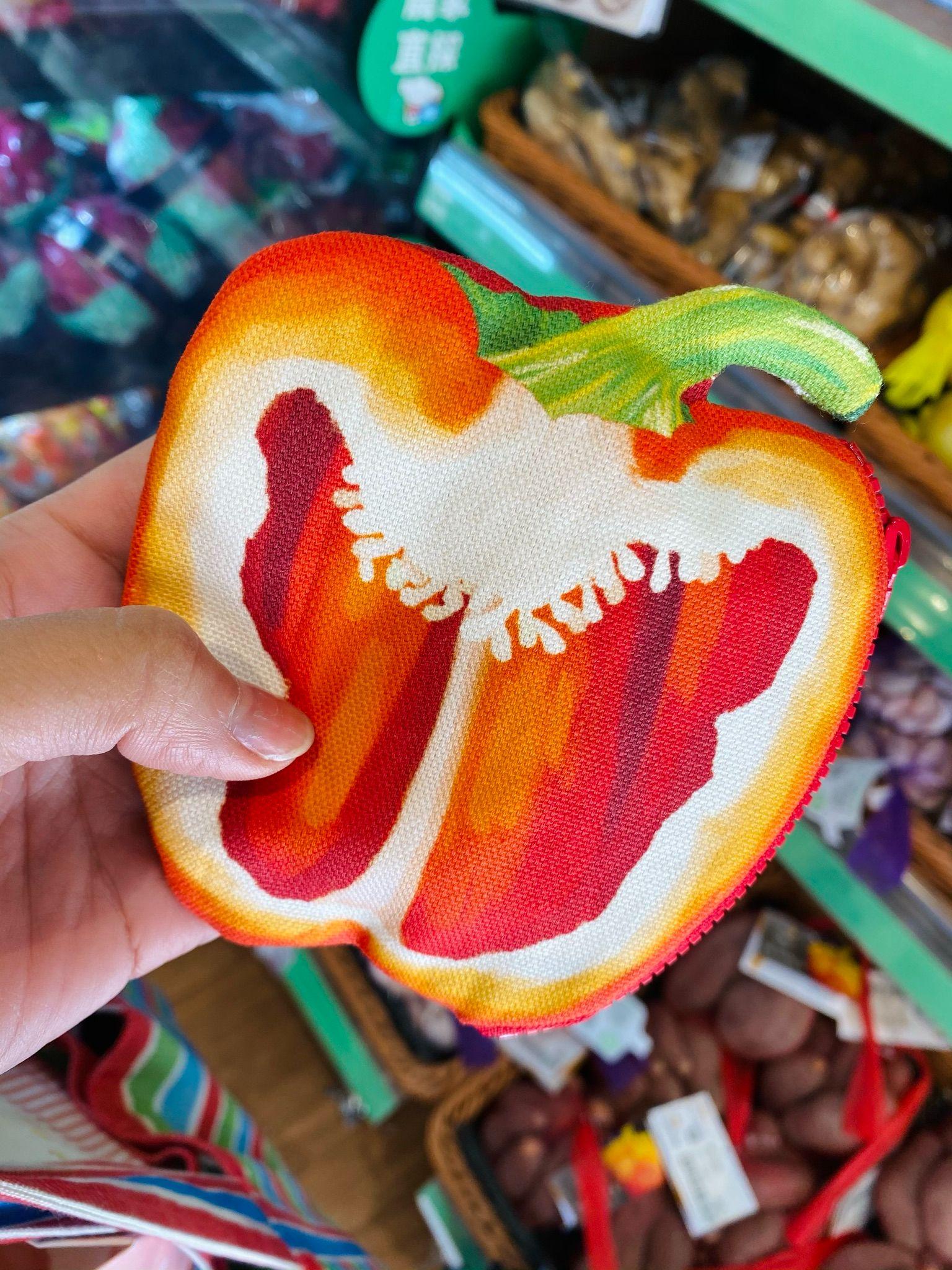 紅椒零錢包｜萬用小包