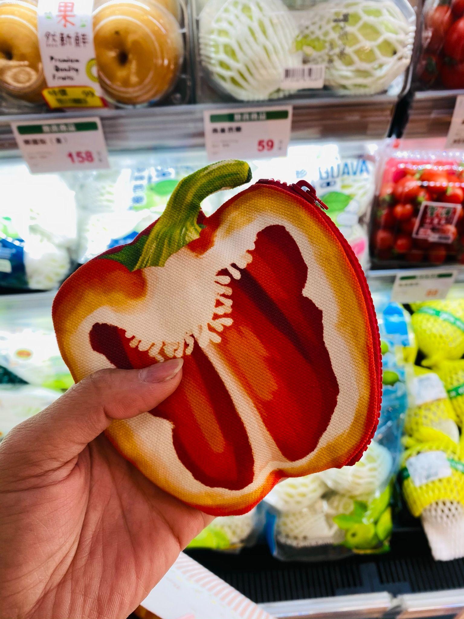 紅椒零錢包｜萬用小包