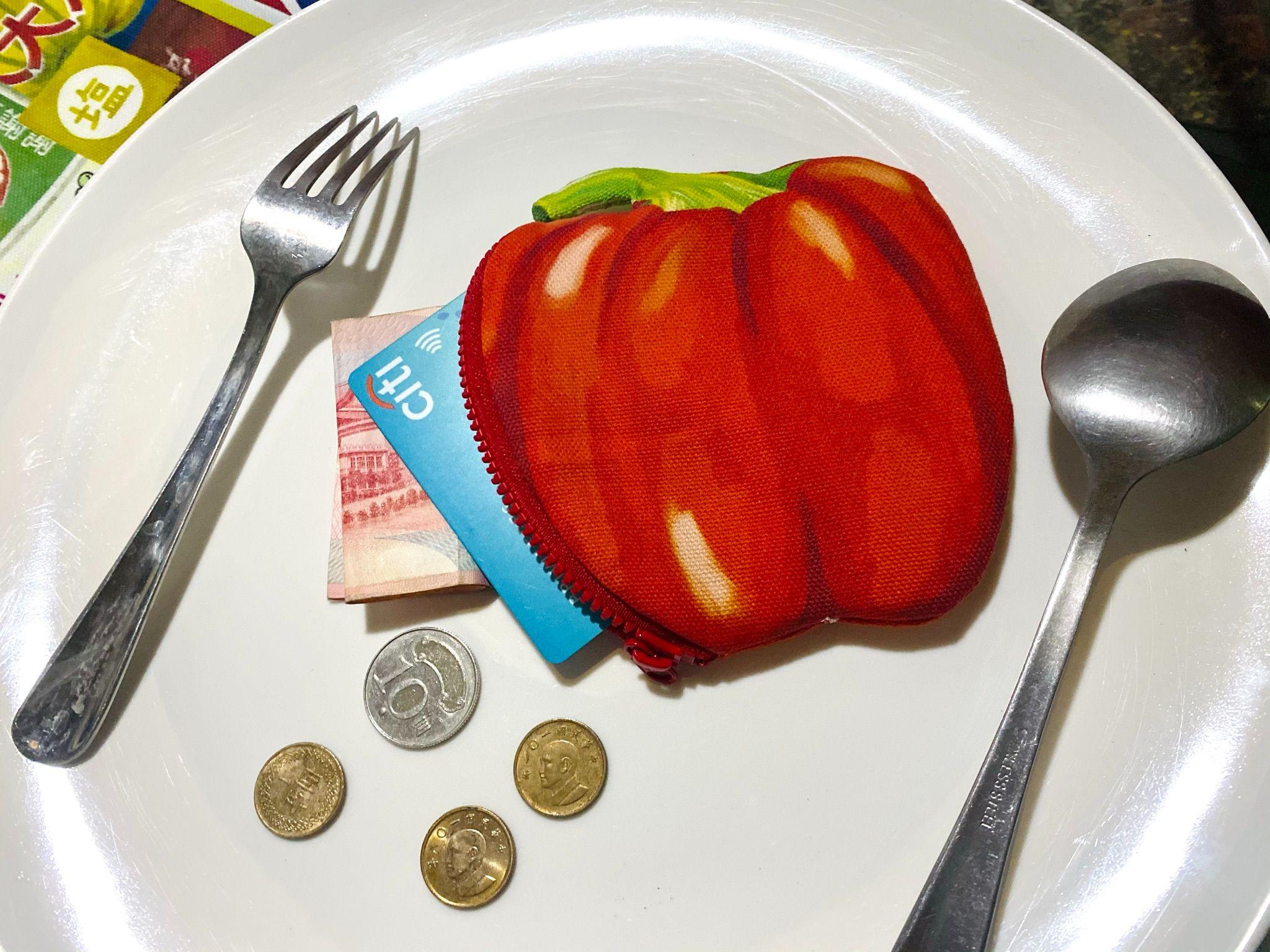 紅椒零錢包｜萬用小包