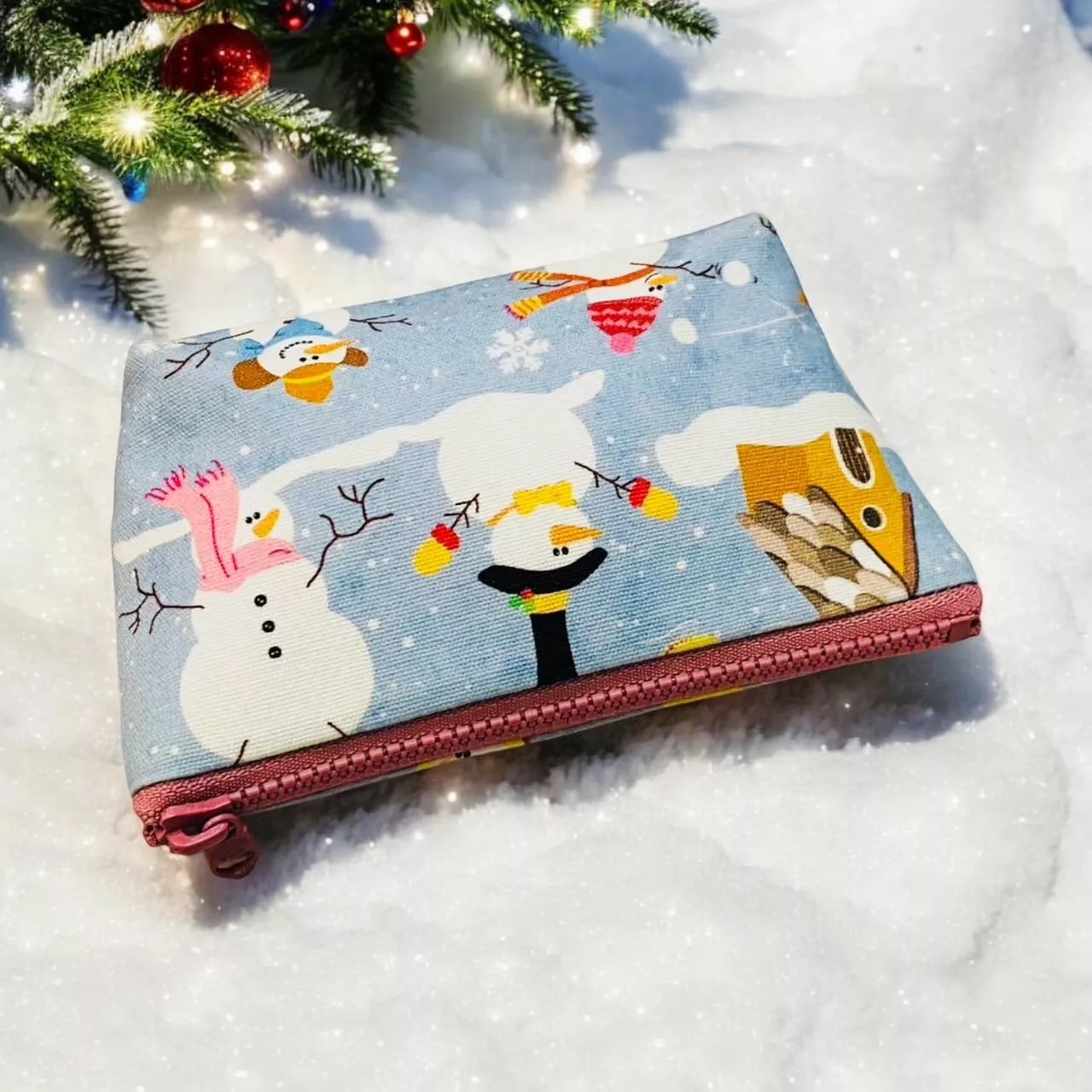 雪人寶寶零錢包｜萬用包