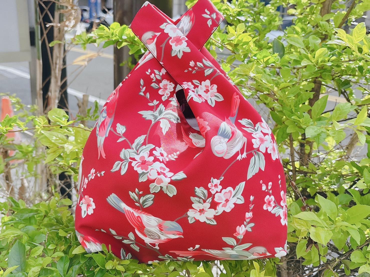 鳥語花香防潑水提袋｜購物袋