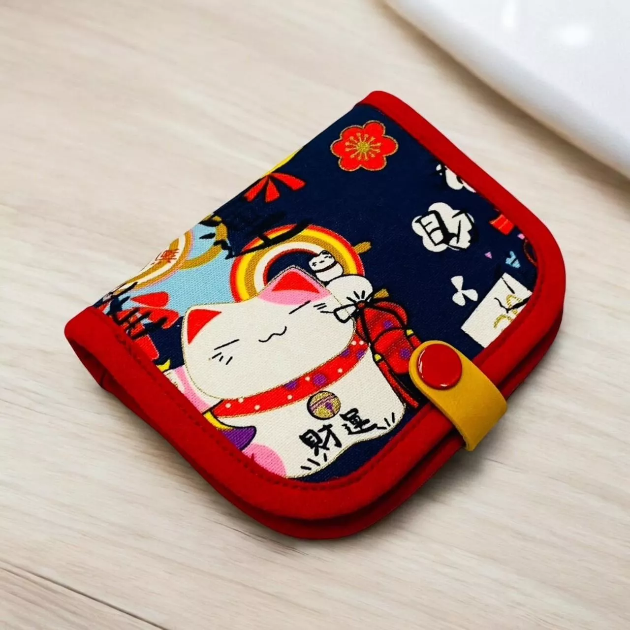 招財貓｜零錢卡夾包