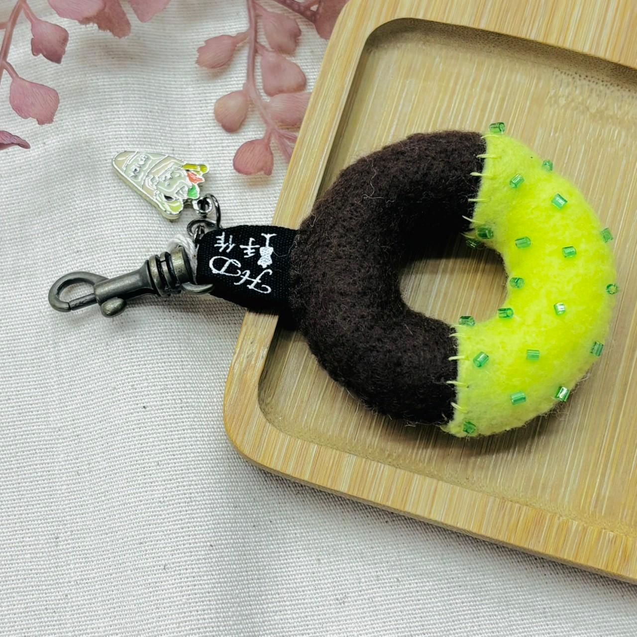 下午茶時間甜甜圈吊飾