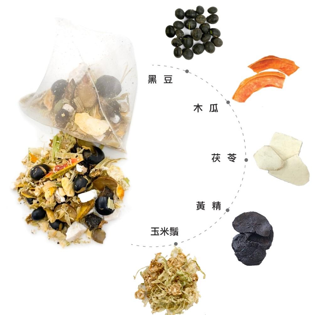 黑豆蕎麥蘋果茶10入/每包(輕盈補給;無咖啡因;無添加;黑豆、蕎麥、蘋果成份)