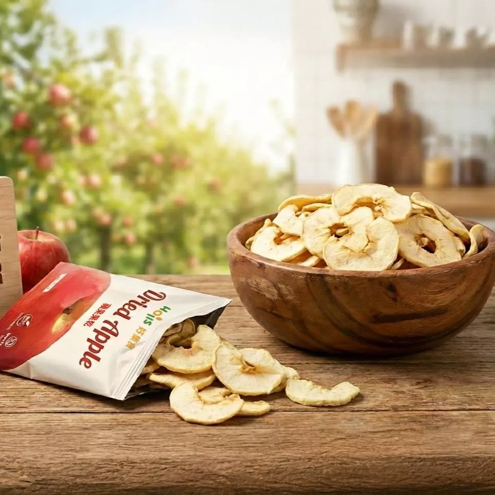 好蘋安軟Q蘋果乾12入禮盒(去皮去芯 無糖 無添加 可沖泡果乾水)12入附禮品袋