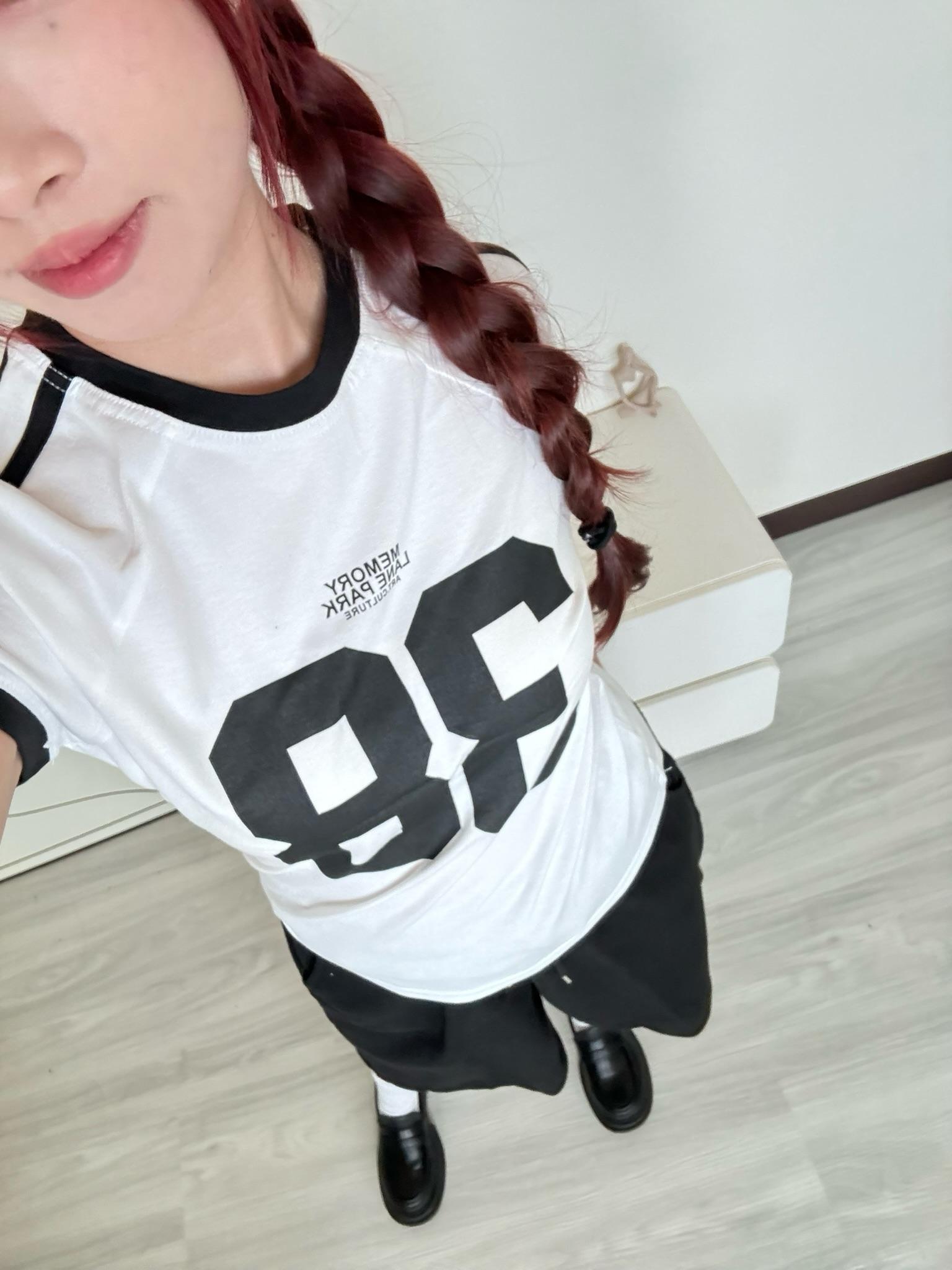 🇰🇷美式休閒拼色球衣