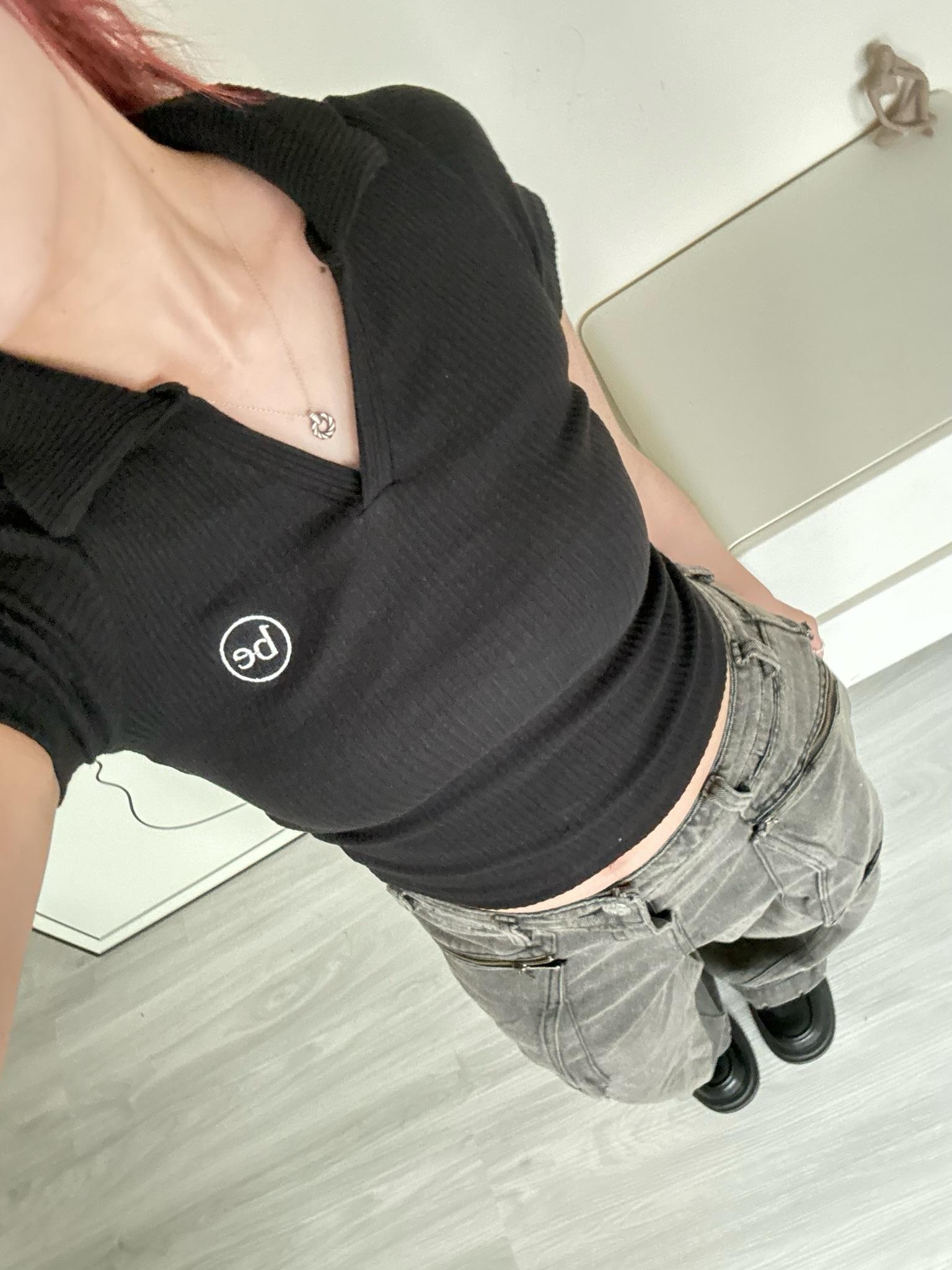 🇰🇷Polo領休閒緊身T