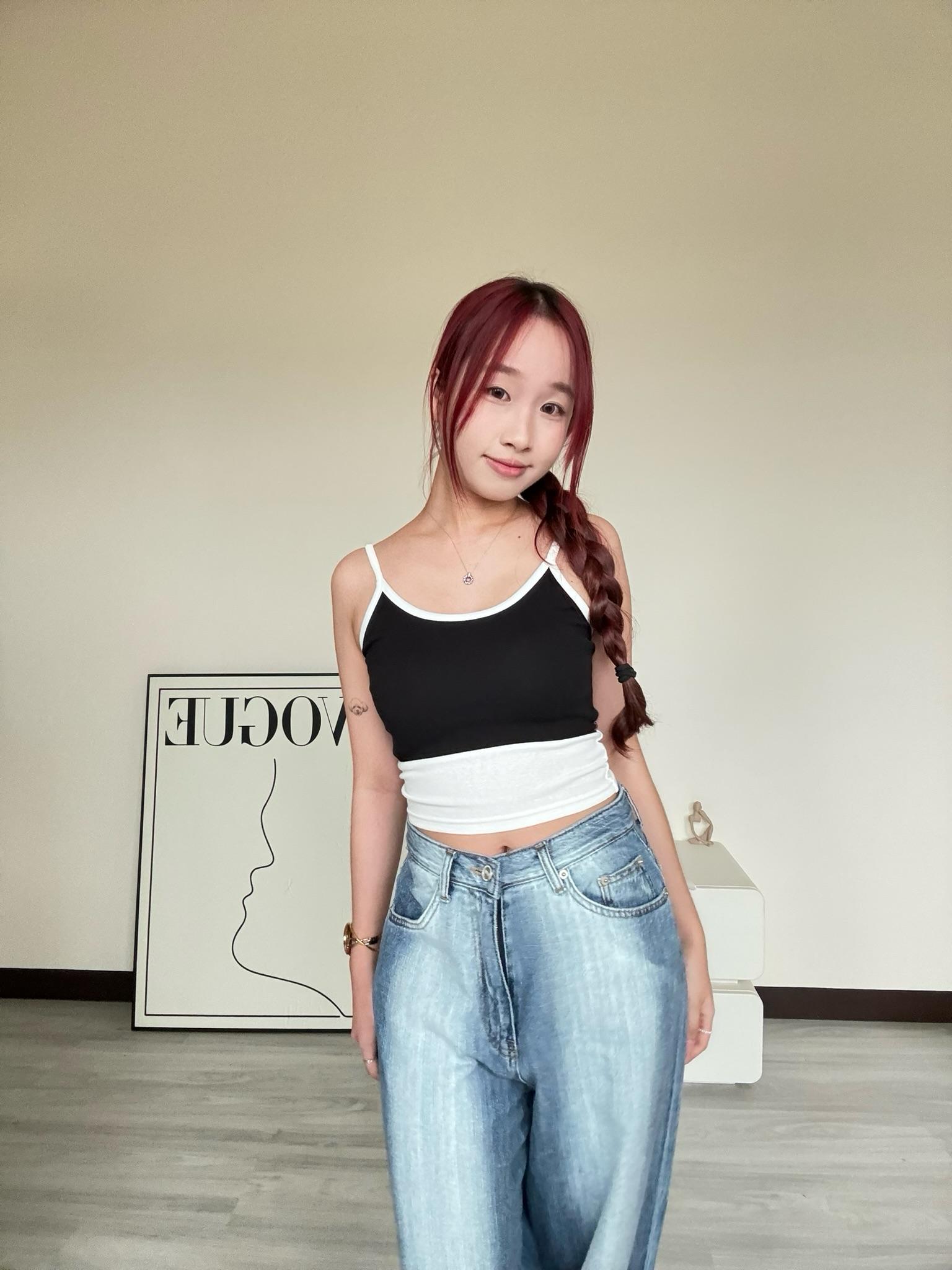 🇰🇷細肩帶甜美背心