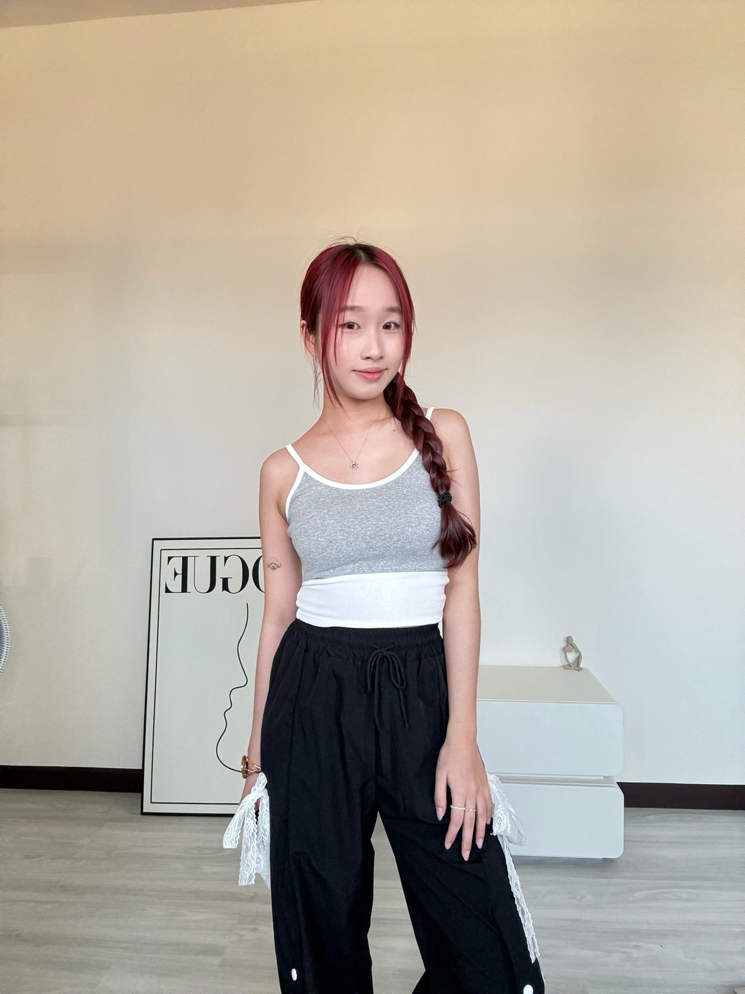 🇰🇷細肩帶甜美背心