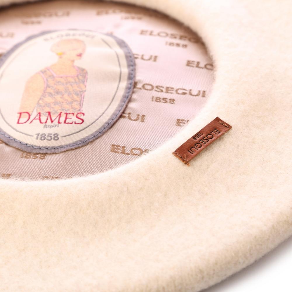 西班牙ELOSEGUI，兒童DAME貝雷帽EL_DAME19142N (綿羊白)