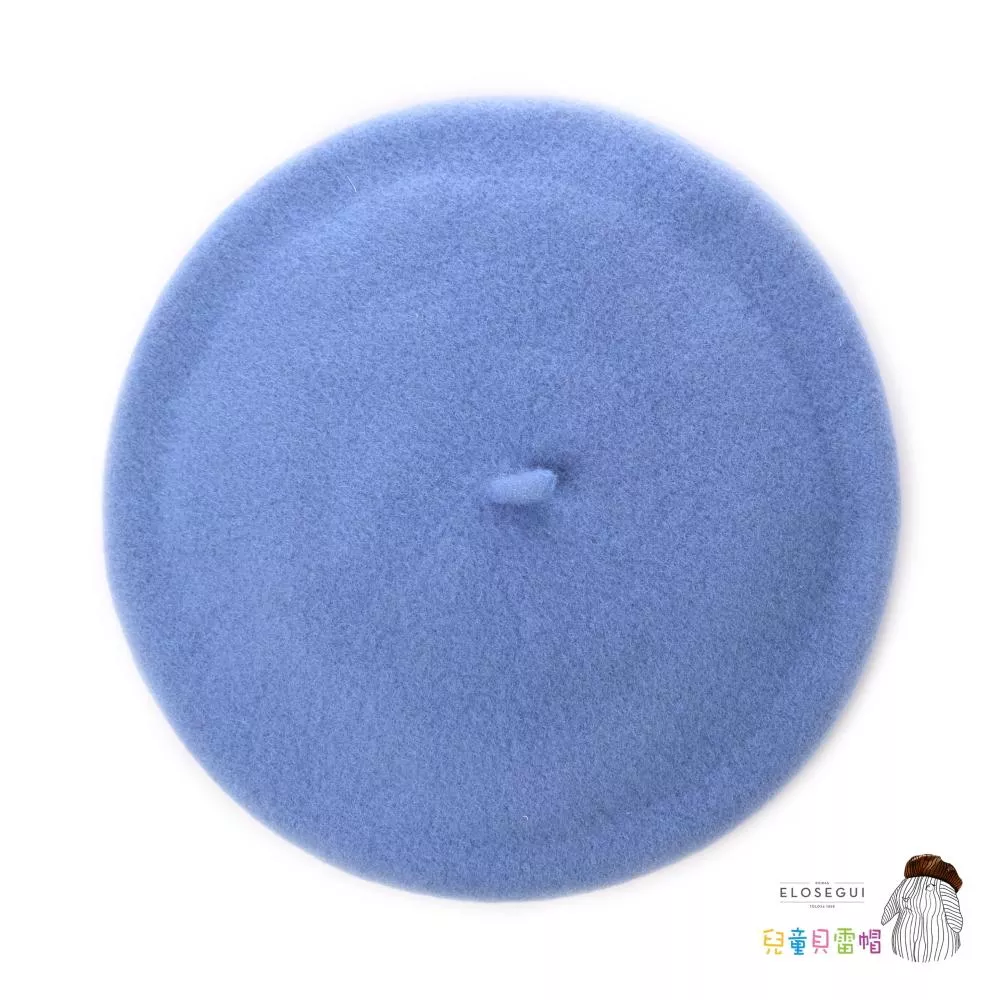 西班牙ELOSEGUI，兒童DAME貝雷帽EL_DAME19175N (冰川藍)