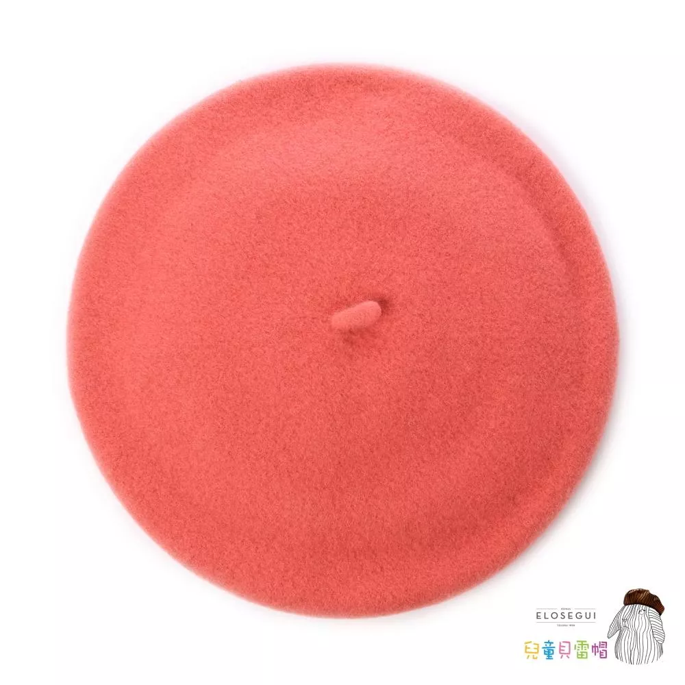 西班牙ELOSEGUI，兒童DAME貝雷帽EL_DAME19178N (夏日玫瑰粉)