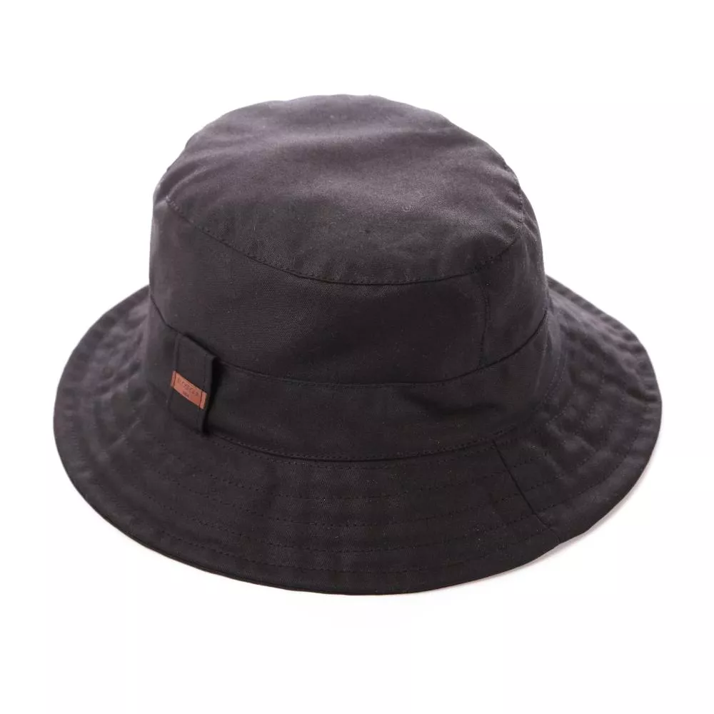 西班牙ELOSEGUI，男GORRO LLUVIA漁夫帽EL_LLUVIA1100 (天鵝絨黑)