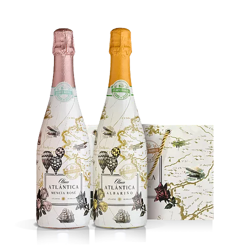 Alma Atlántica Duo Gift Set 氣泡酒 750ml｜雙瓶禮盒