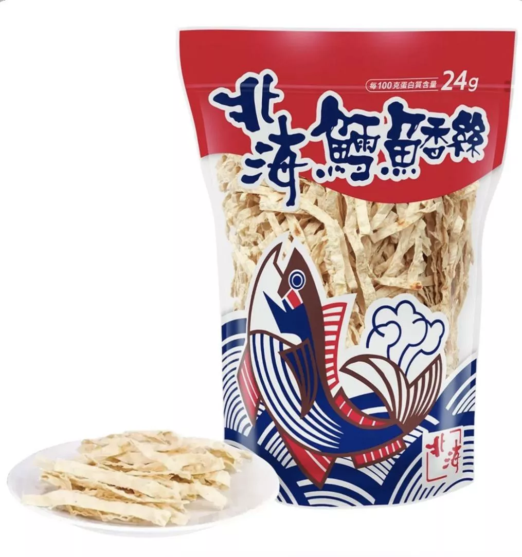 北海鱈魚香絲｜ 600公克