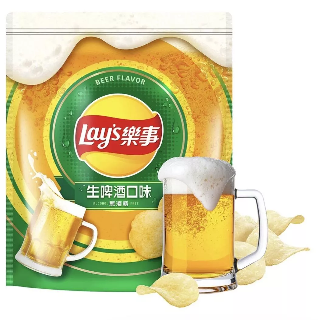 樂事生啤酒口味洋芋片｜ 580公克