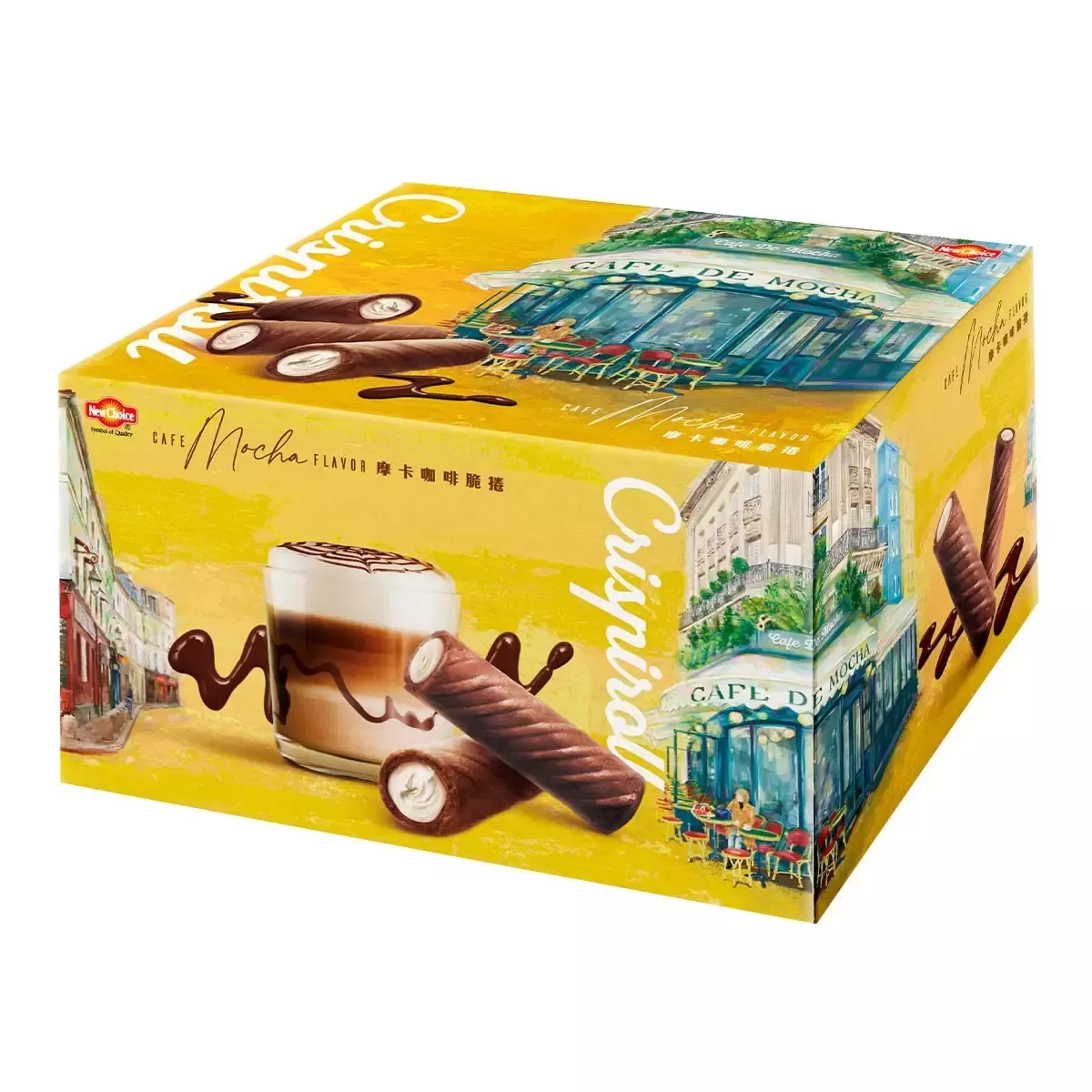 New Choice 摩卡咖啡脆捲 ｜1公斤