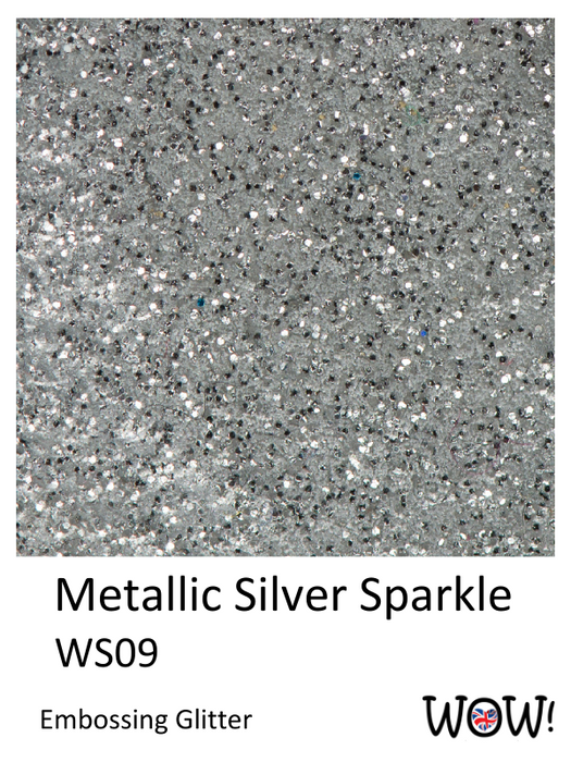 奪目銀 Metallic Silver Sparkle