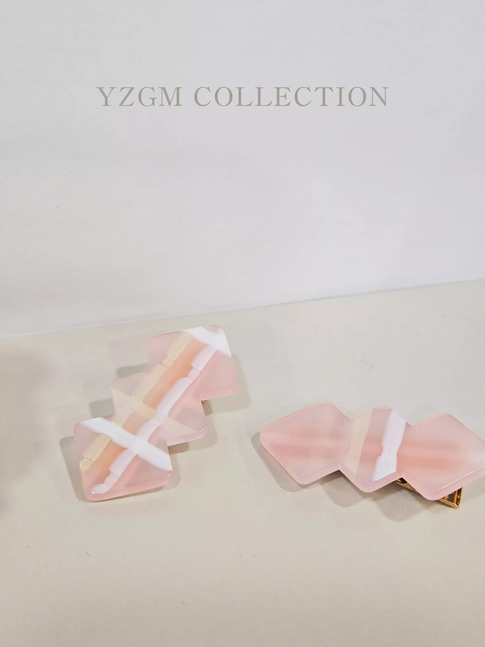 YZGM羽之共鳴服飾 方塊糖果．鴨嘴夾(太妃糖、草莓軟糖)