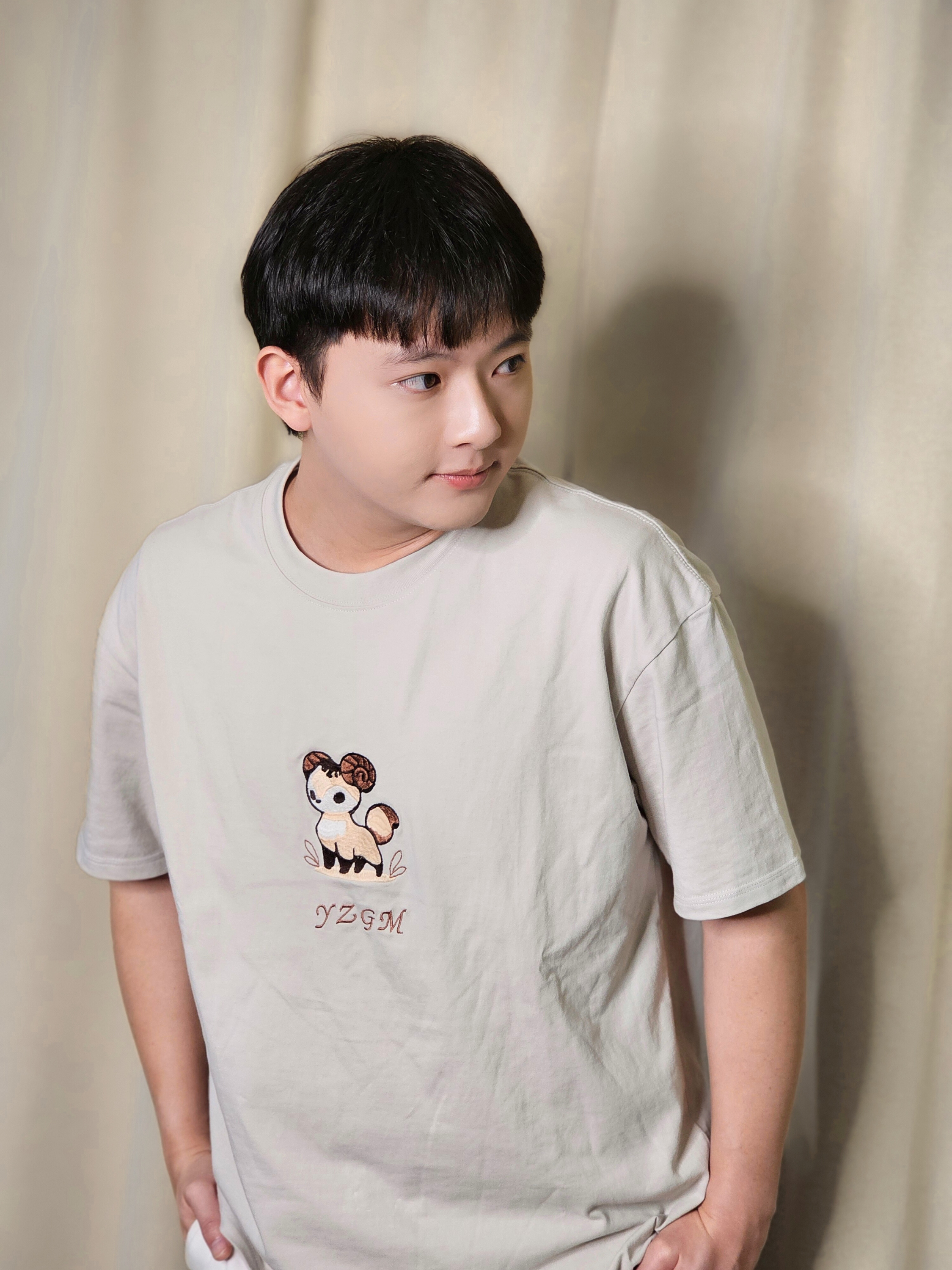 泥泥Nini．250g短袖純棉T恤 (原創) M~XL