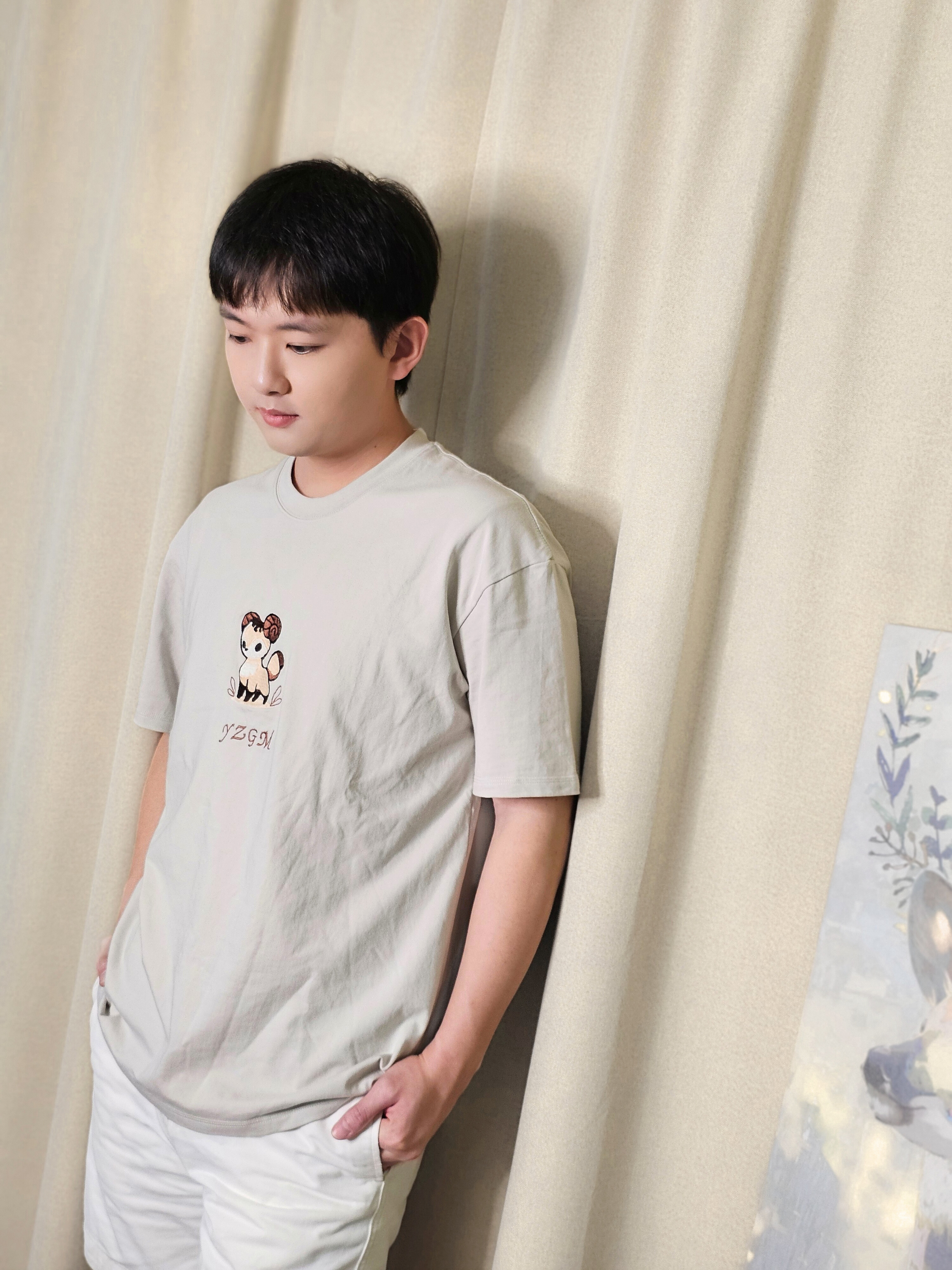 泥泥Nini．250g短袖純棉T恤 (原創) M~XL