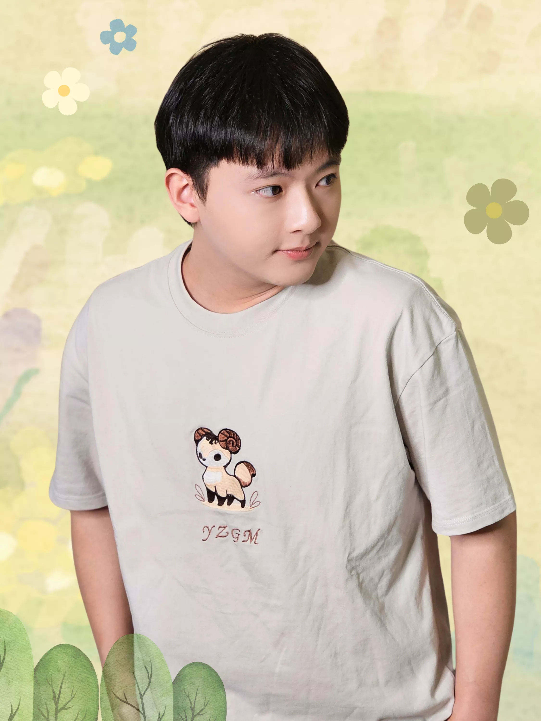 泥泥Nini．250g短袖純棉T恤 (原創) M~XL