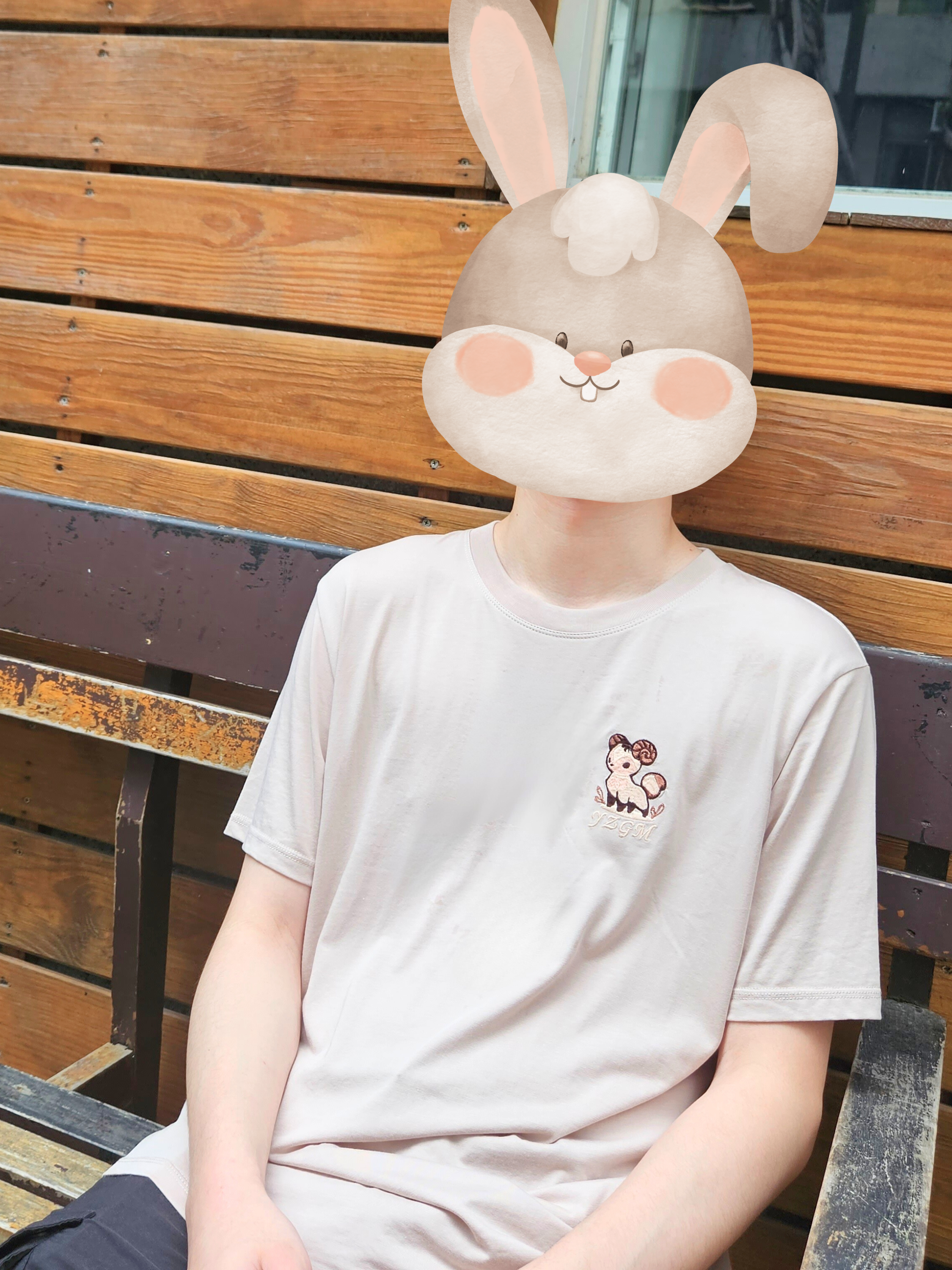 泥泥Nini．短袖涼感冰絲棉T恤 (原創) M~XL