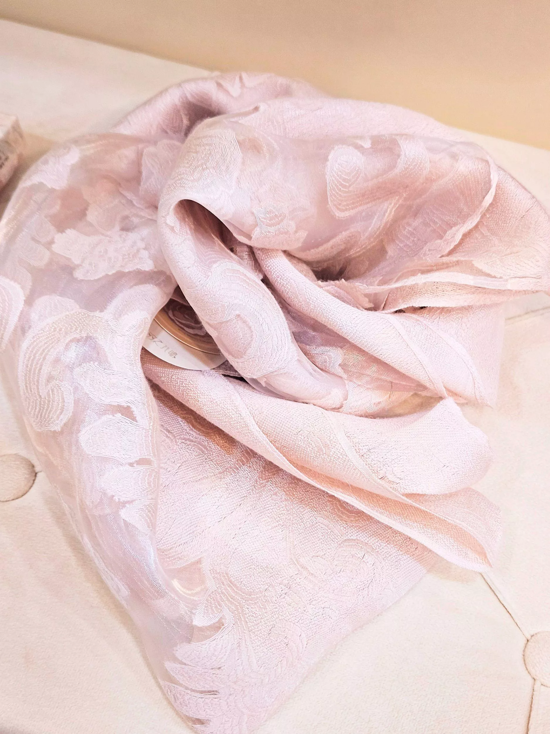 薔薇輕舞．蕾絲勾花披肩