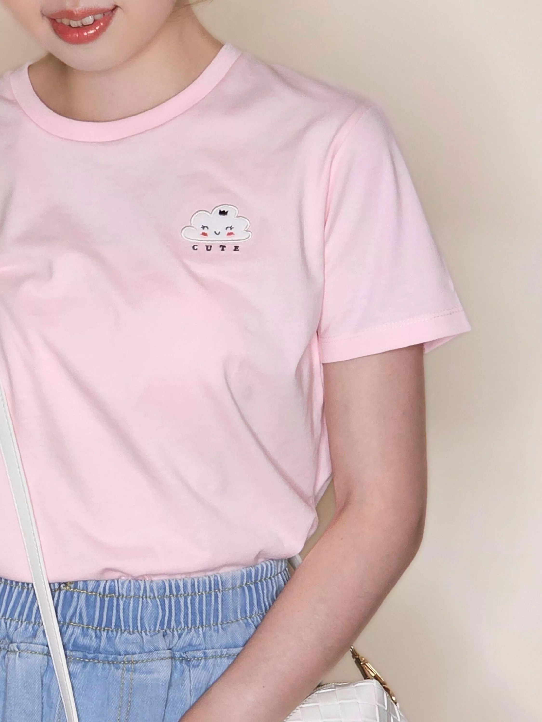 cloud．短袖圓領T恤