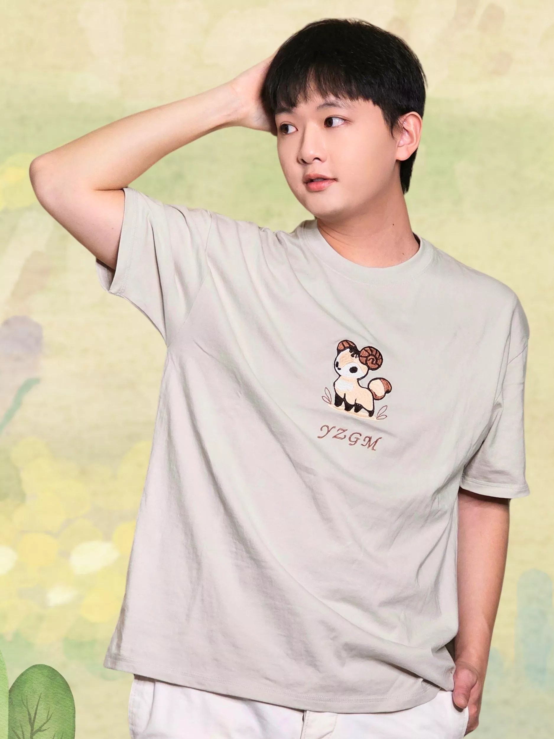 泥泥Nini．250g短袖純棉T恤 (原創) M~XL