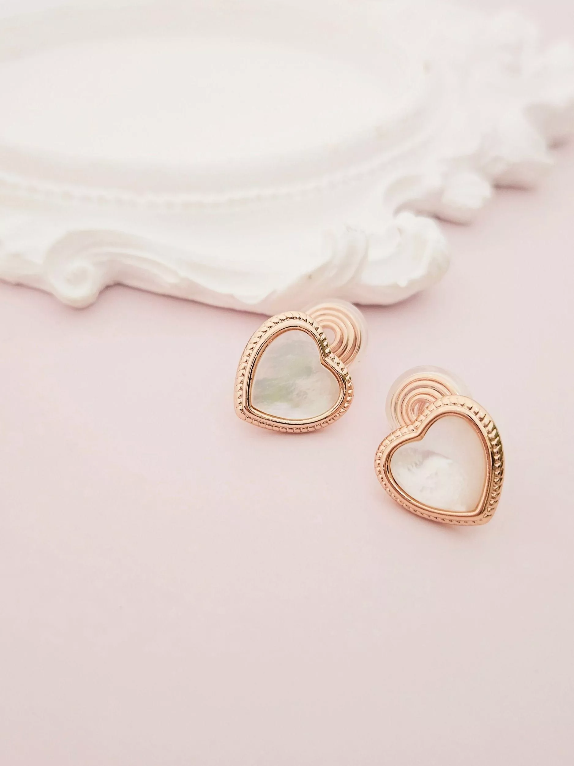 甜心寶貝．鍍14K金蚊香盤耳夾