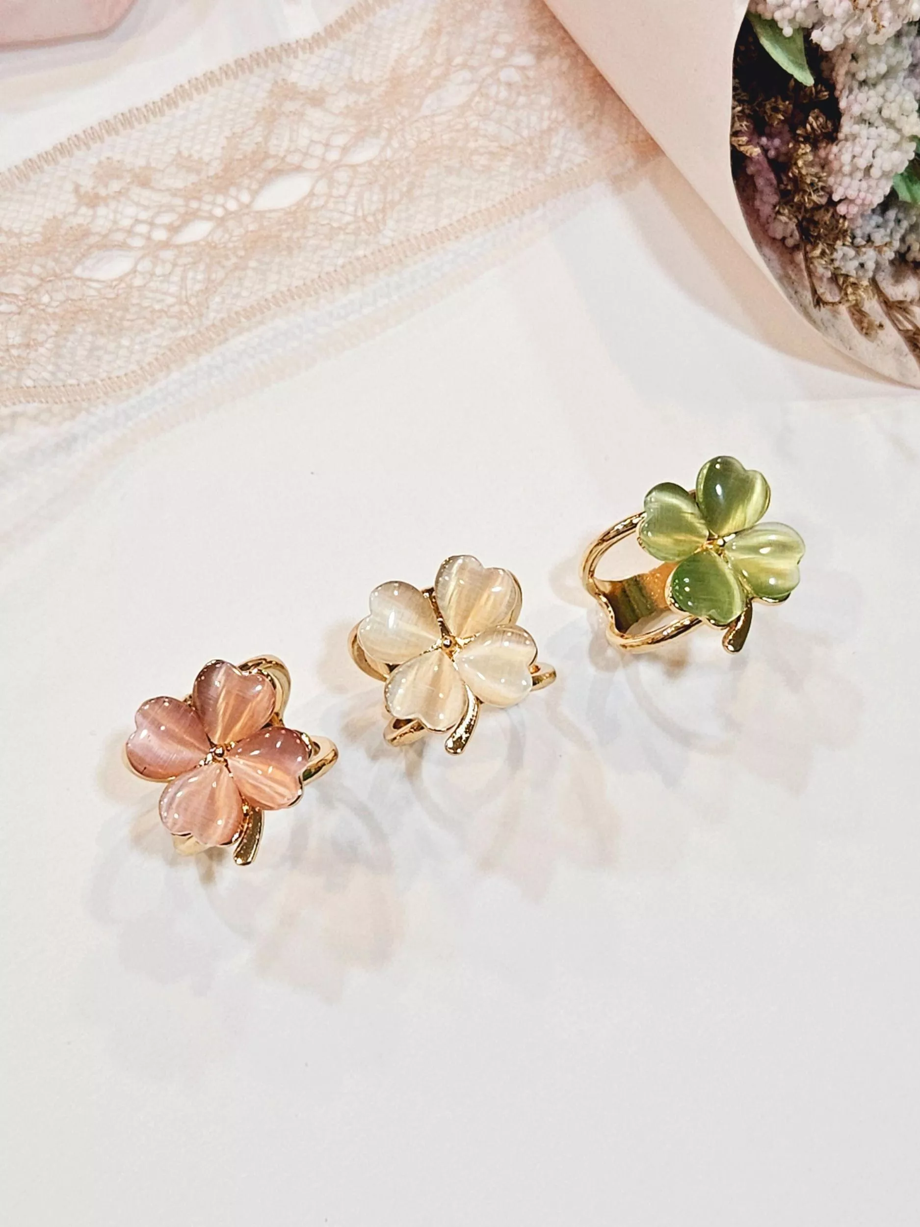 幸運草．造型絲巾扣 防滑又能增添造型的絲巾周邊配件