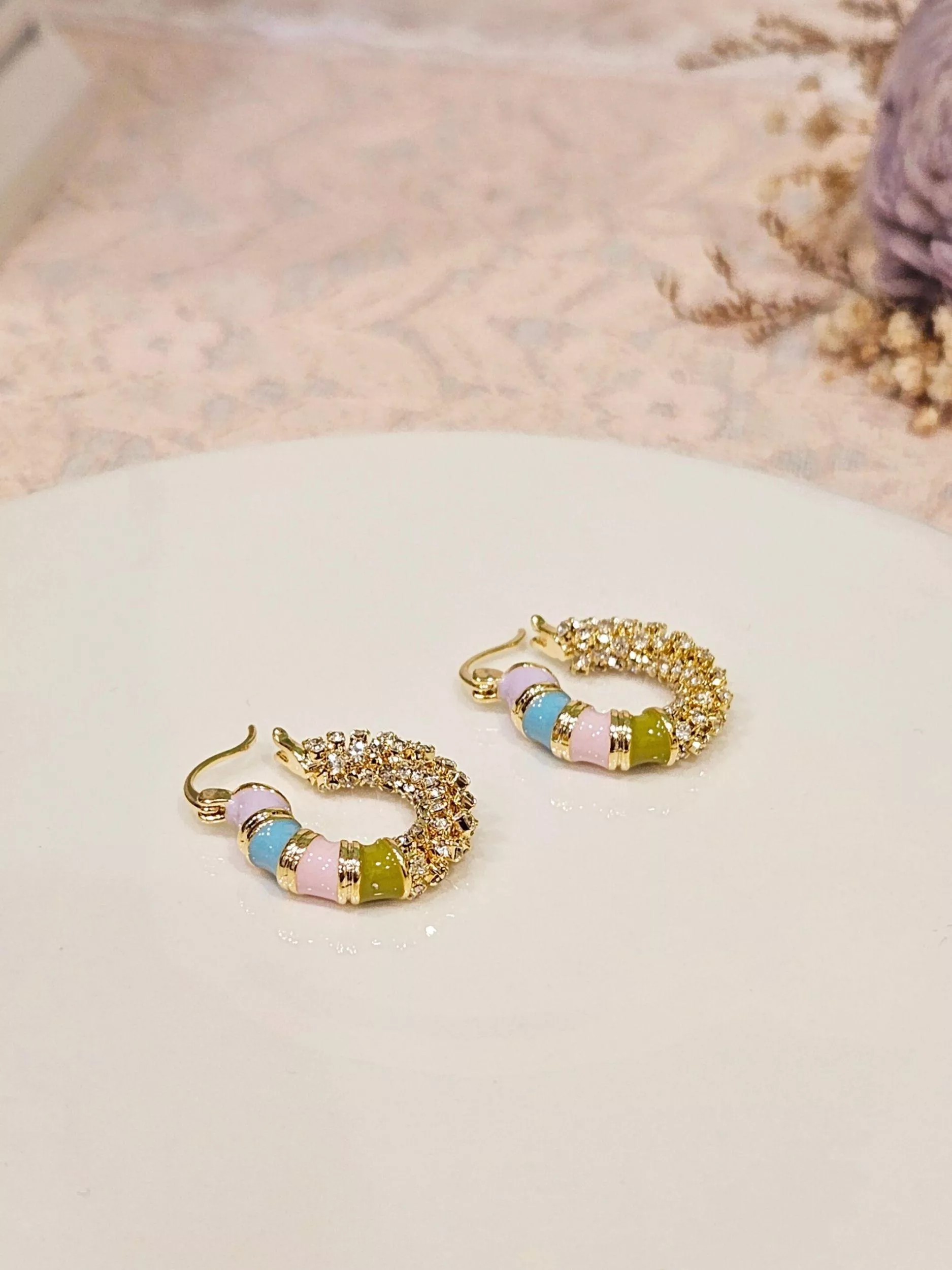 多巴胺饗宴．鍍14K金耳扣