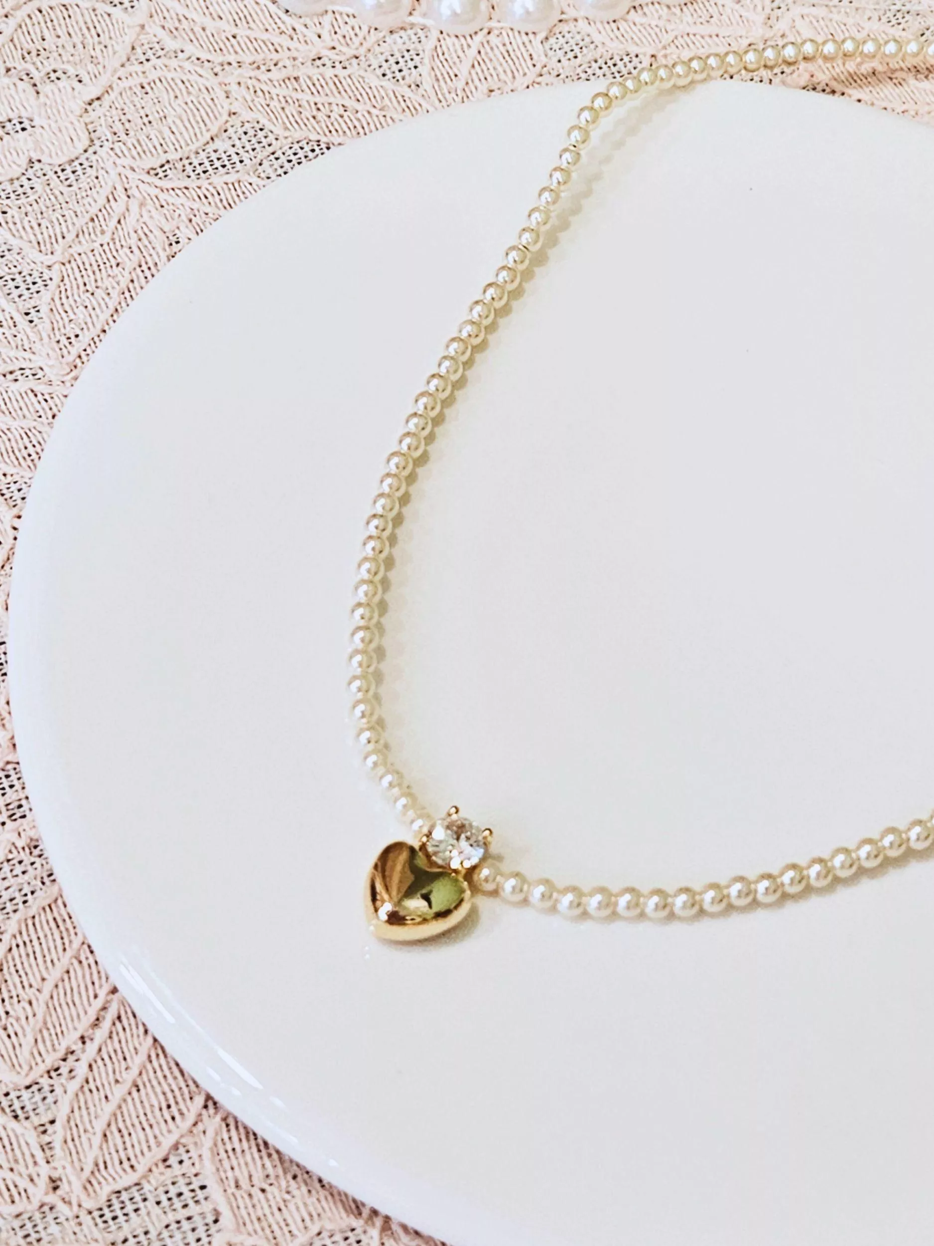 甜美公主．項鍊 氣質款珍珠頸鍊