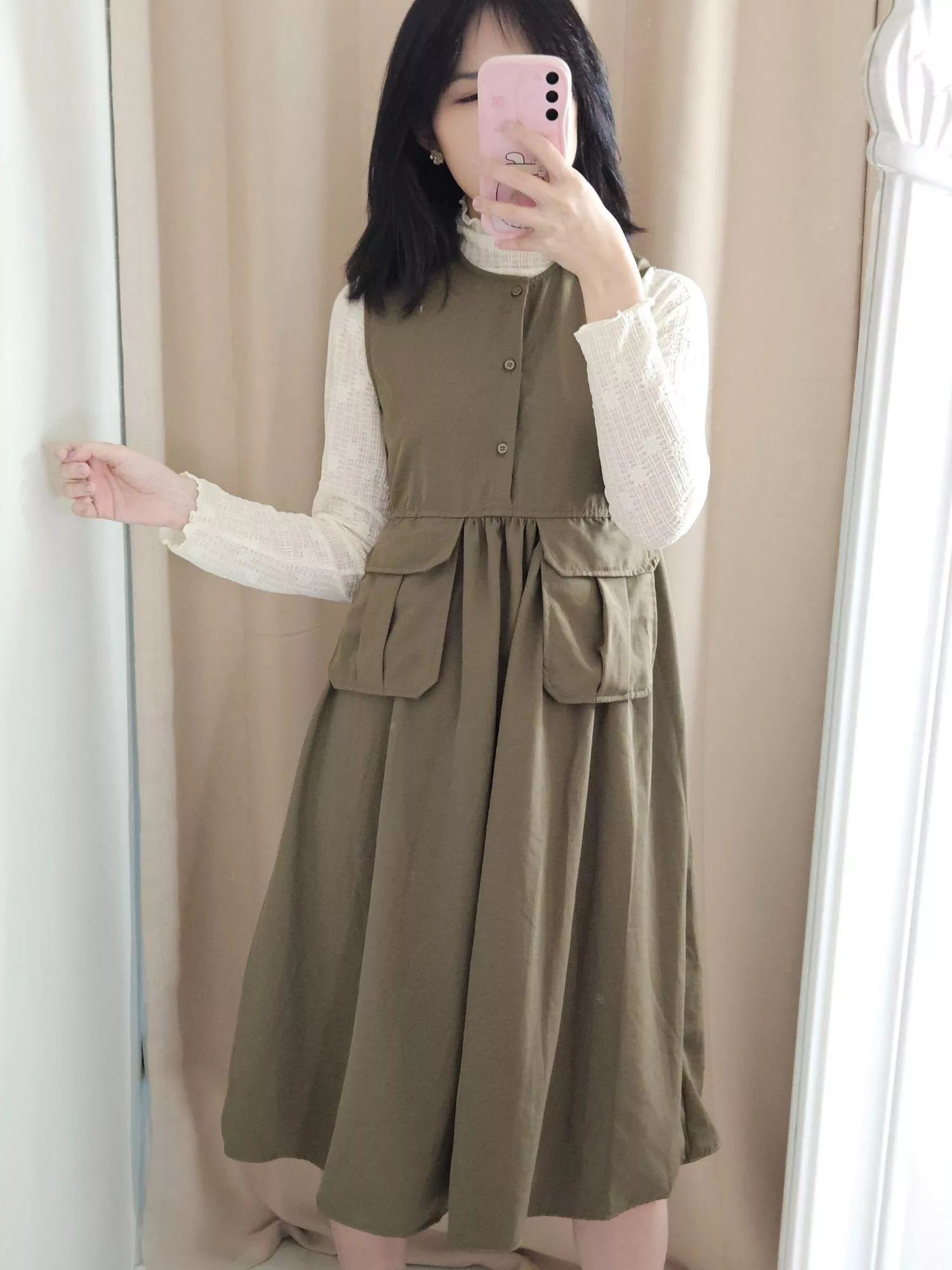 《呢喃旅途》工裝洋裝