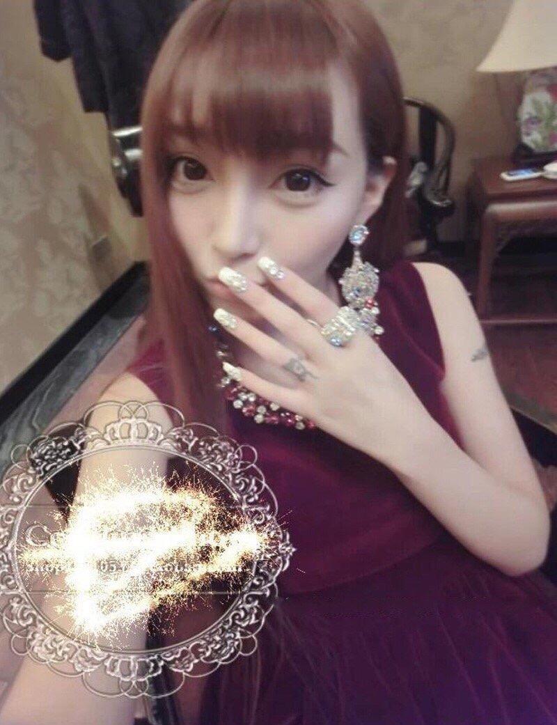party派對夜店長款水滴玻璃【彩鳳凰多墜】晚宴宴會配飾耳環 婚禮喜宴