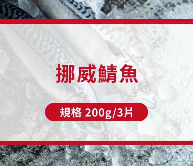 挪威鯖魚(3片)